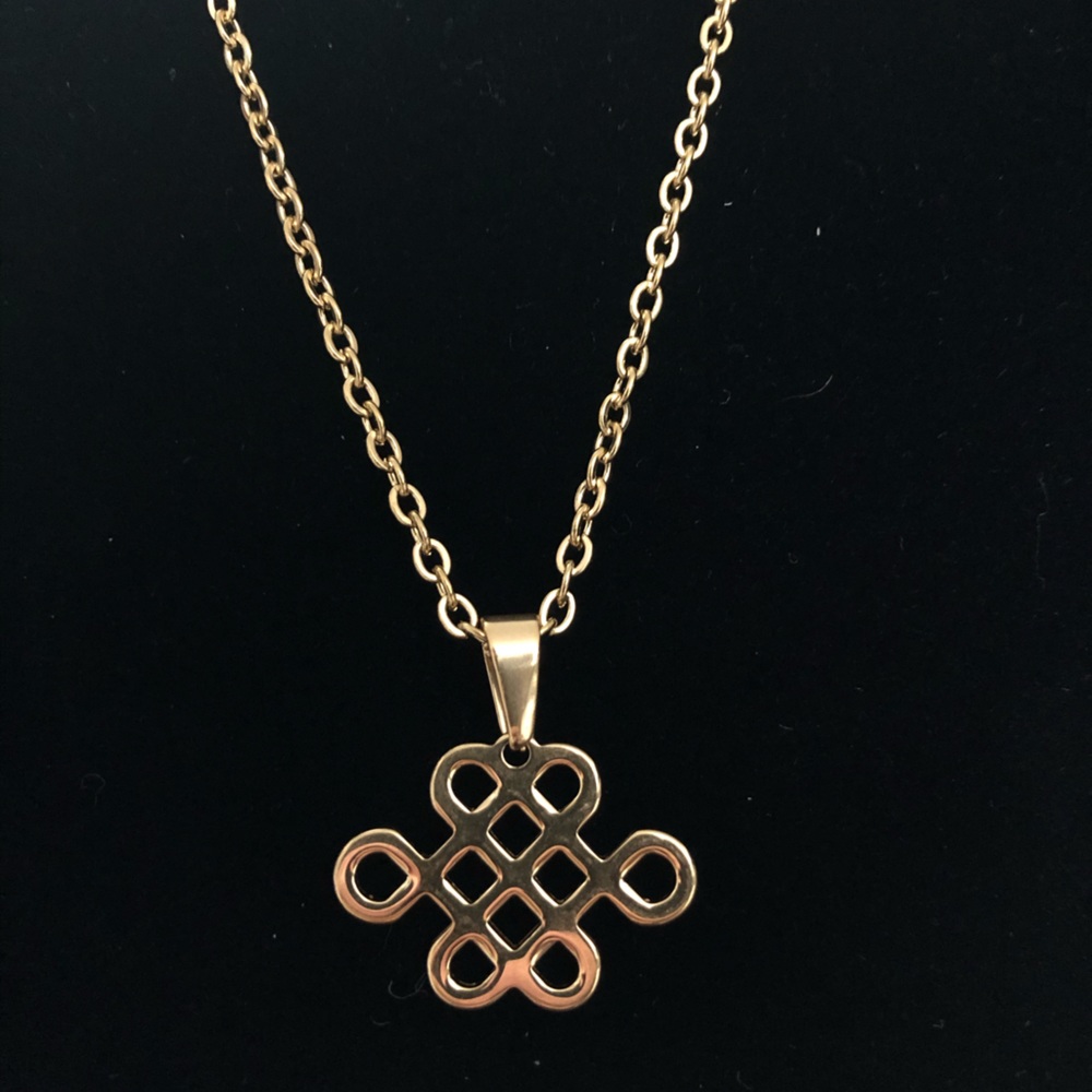 Stainless Steel Pendant with Chain